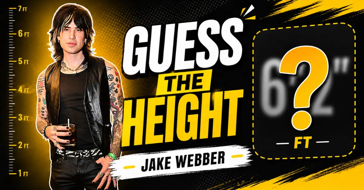 Jake Webber Height: How Tall He Really Is, Age, Bio, and Net Worth