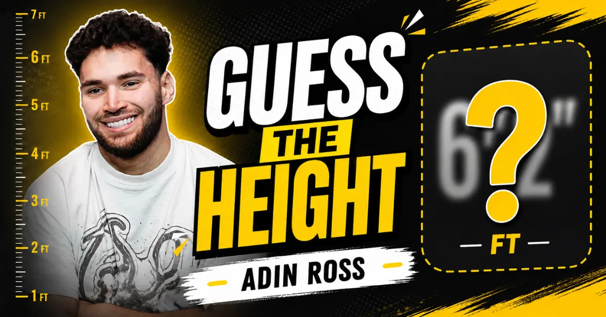 Adin Ross Height: How Tall He Really Is, Age, Net Worth, and Bio
