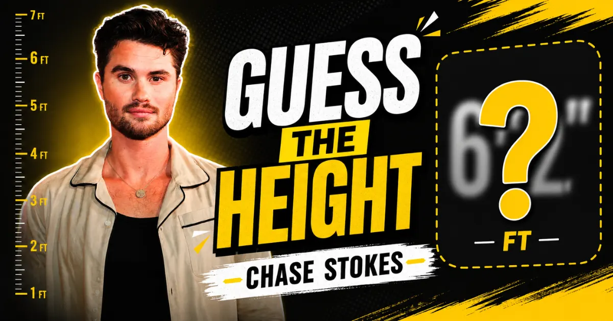 Chase Stokes Height: How Tall He Really Is, Age, and Bio