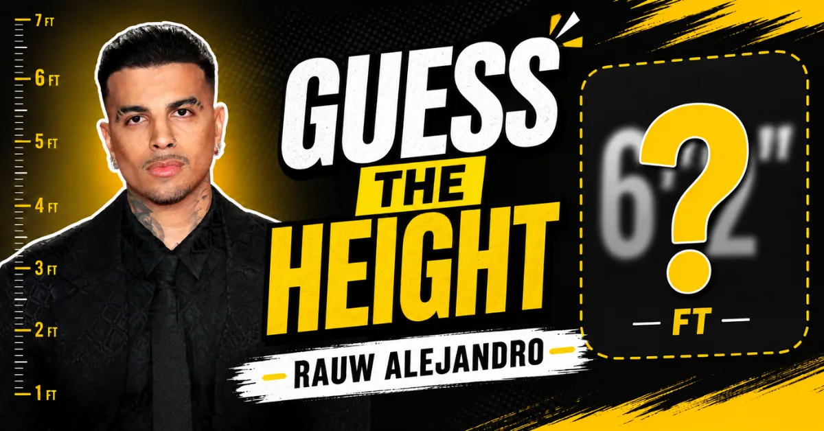 Rauw Alejandro Height: How Tall He Really Is, Age, and Bio