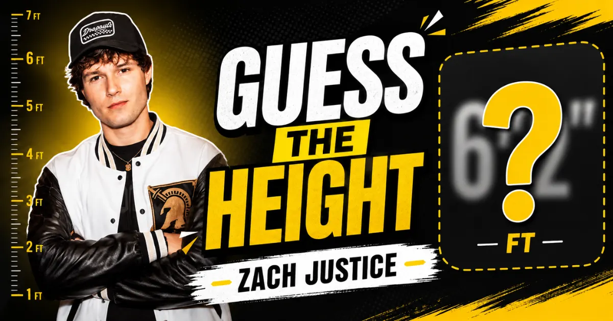 Zach Justice Height: How Tall He Really Is, Age, and Bio